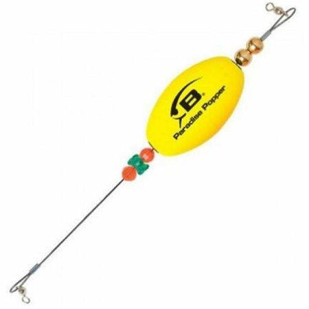 PRADCO LURES Bomber Paradise Popper Xtreme, Oval - Yellow BSWPPOY